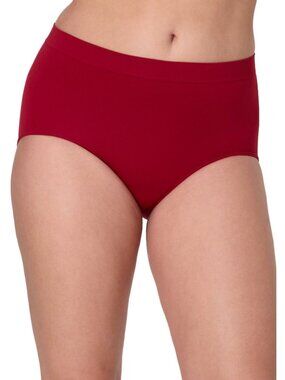 Bali Women's One Smooth U All Over Smoothing Brief, Red, Size XL (8) DF2361
